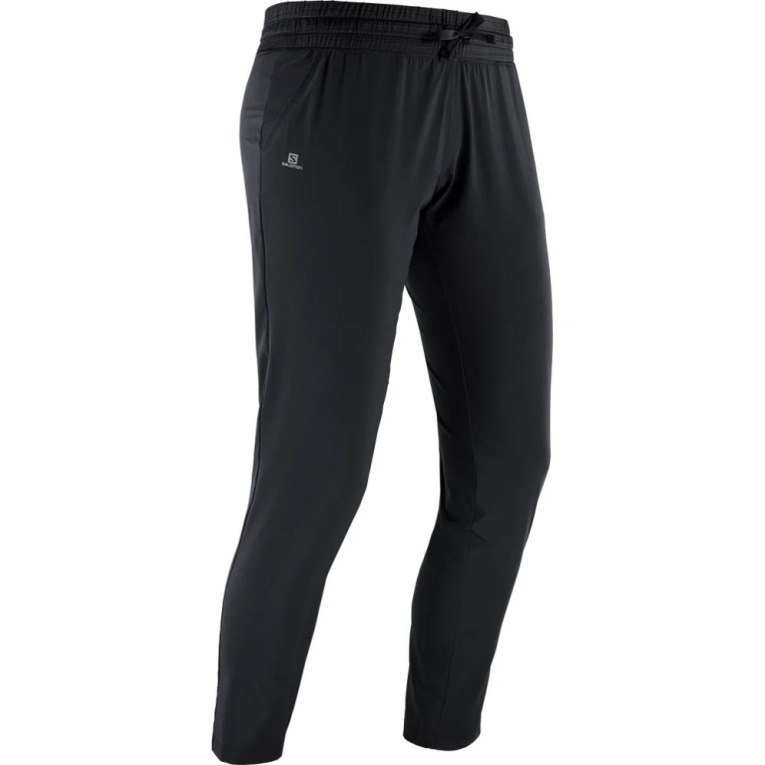 Calças Esportivas Salomon Essential Light Feminino Pretas | PT K03859